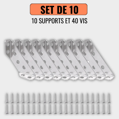 CornerFix Pro - Connecteur d’angle universel en acier inoxydable