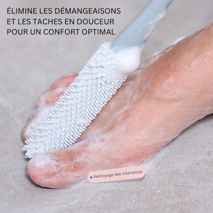 ToeBrush - Brosse de Nettoyage des Orteils et Anti-Démangeaisons