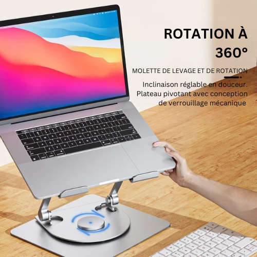 X360 Flex Stand - Support Rotatif Ultra-Ergonomique