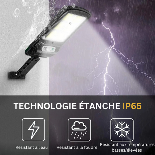 LumiSolar Cobra™ - Lampe LED Solaire Intelligente