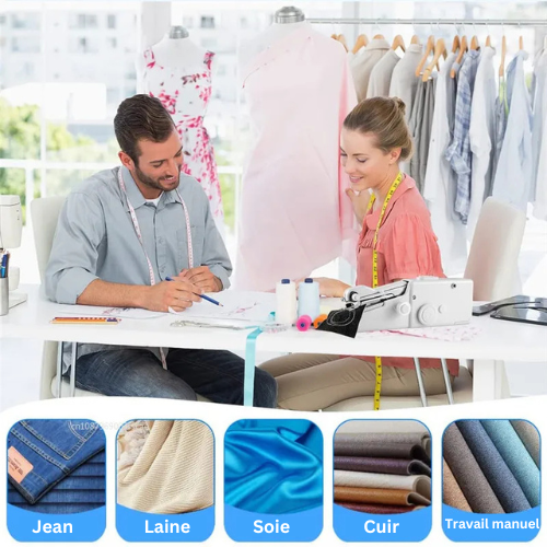 StitchyGo - Mini Machine à Coudre Portative