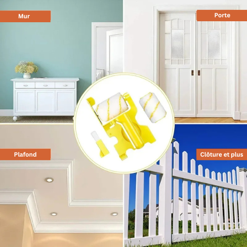 EdgeRoller - Le rouleau de peinture pour des bords et des coins impeccables !