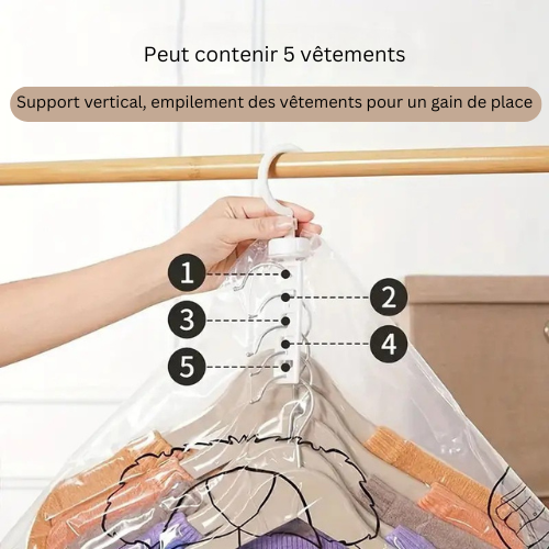 AeroVac - Sacs de Rangement Sous Vide Suspendus