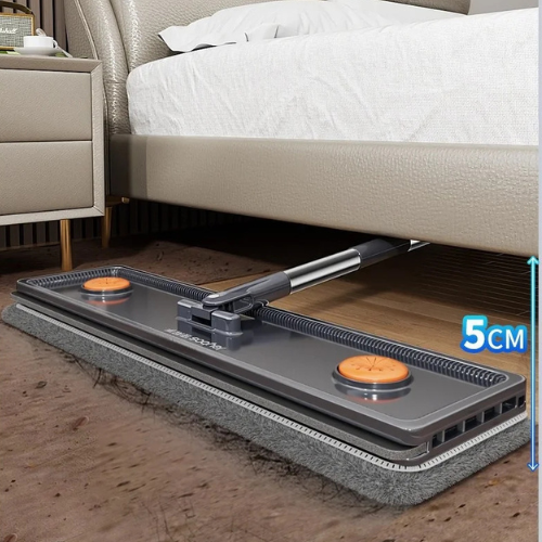 CleanPro 360° - Kit vadrouille et seau essoreur mains libres