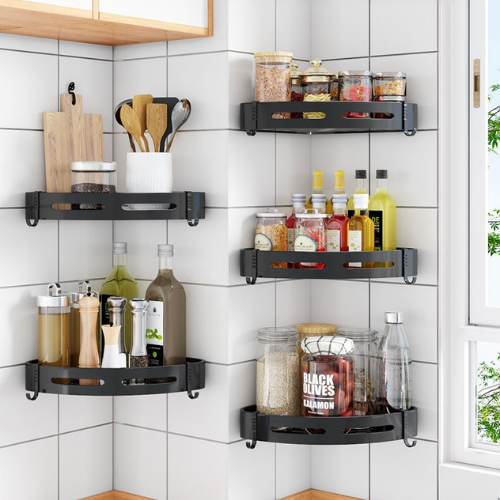 Élégance Murale - Étagères de Rangement Sans Perçage