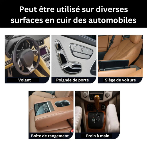 LeatherCream - Crème réparatrice et d'entretien du cuir