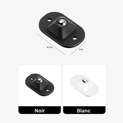 FurnitureWheels - Roulettes de meubles autocollantes rotatives à 360°