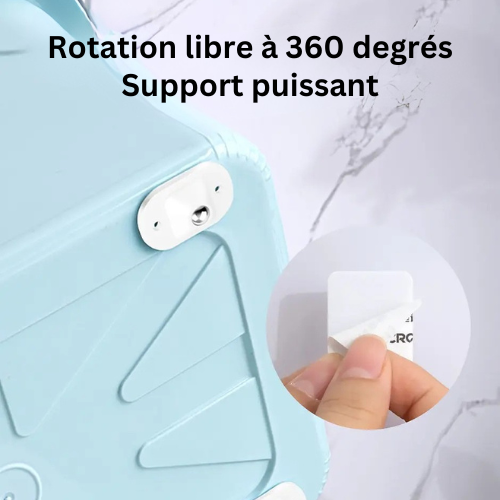 FurnitureWheels - Roulettes de meubles autocollantes rotatives à 360°