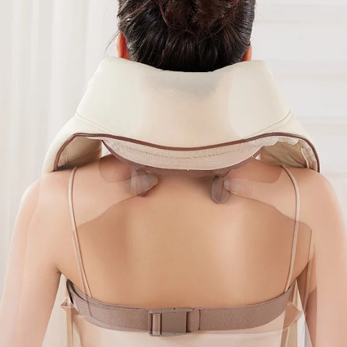 ZenRelax Pro - Masseur Cervical Chauffant Sans Fil