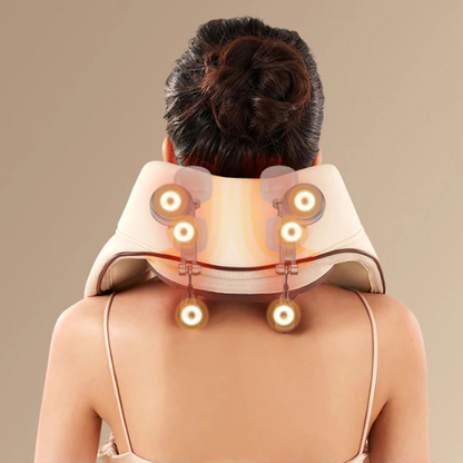 ZenRelax Pro - Masseur Cervical Chauffant Sans Fil