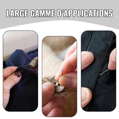 BlindNeedles - Aiguilles à coudre auto-enfilantes