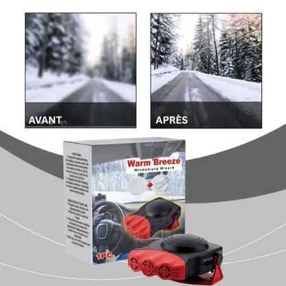 Heat&Clear™ – Chauffage Dégivrant 2-en-1 pour Voiture