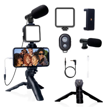 VlogMaster Pro™ – Le kit de vlogging ultime pour smartphones