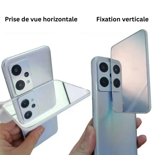 MirrorShot™ – Le Clip de Réflexion Photo Créatif pour Smartphone