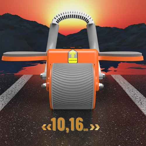 PlankForce Rebound™ – Rouleau abdominal à rebond automatique avec support coudes