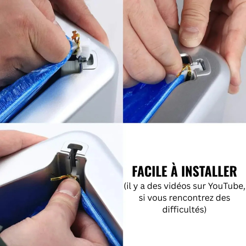 FootSafe™ – Le Distributeur Automatique de Couvre-Chaussures Sans Effort