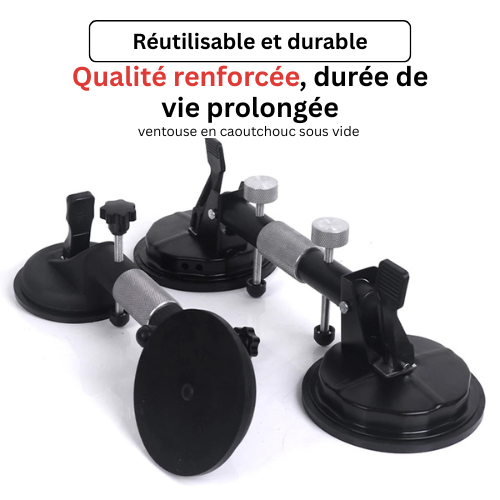 TileGrip Pro™ – Paire de ventouse de Pose Ultra-Résistante pour Carrelage, Marbre & Verre