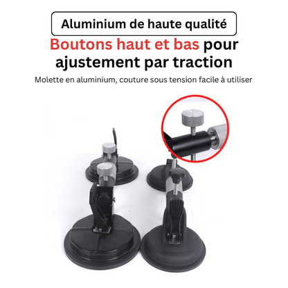 TileGrip Pro™ – Paire de ventouse de Pose Ultra-Résistante pour Carrelage, Marbre & Verre