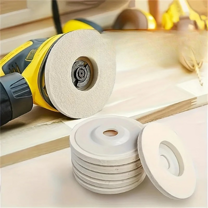 PoliFlex Pro – Disque de Polissage Universel en Laine Ultra-Résistant