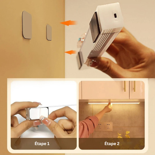 SmartLight Sense™ – Lampe LED Magnétique & Rechargeable à Capteur Intelligent