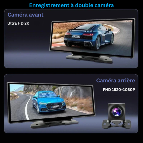 DriveView Pro™ – Transformez votre conduite avec CarPlay sans fil & caméra HD intégrée