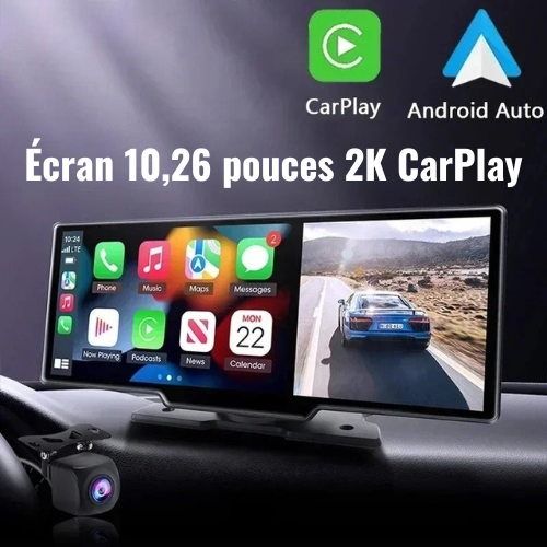 DriveView Pro™ – Transformez votre conduite avec CarPlay sans fil & caméra HD intégrée