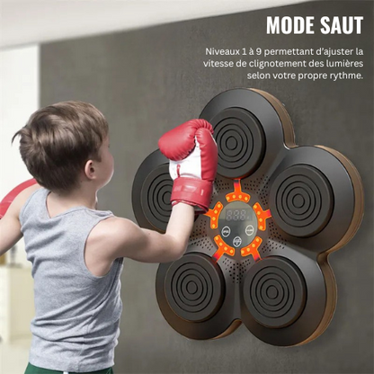 PowerBeat™ - Machine de Boxe Musicale Intelligente
