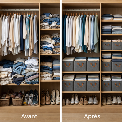 BoxyTidy™ - Boîte de Rangement Pliable Ultra Résistante