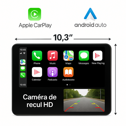 DriveView Pro™ – Transformez votre conduite avec CarPlay sans fil & caméra HD intégrée