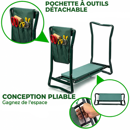 JardiRelax™ – Chaise Multifonction de Jardin