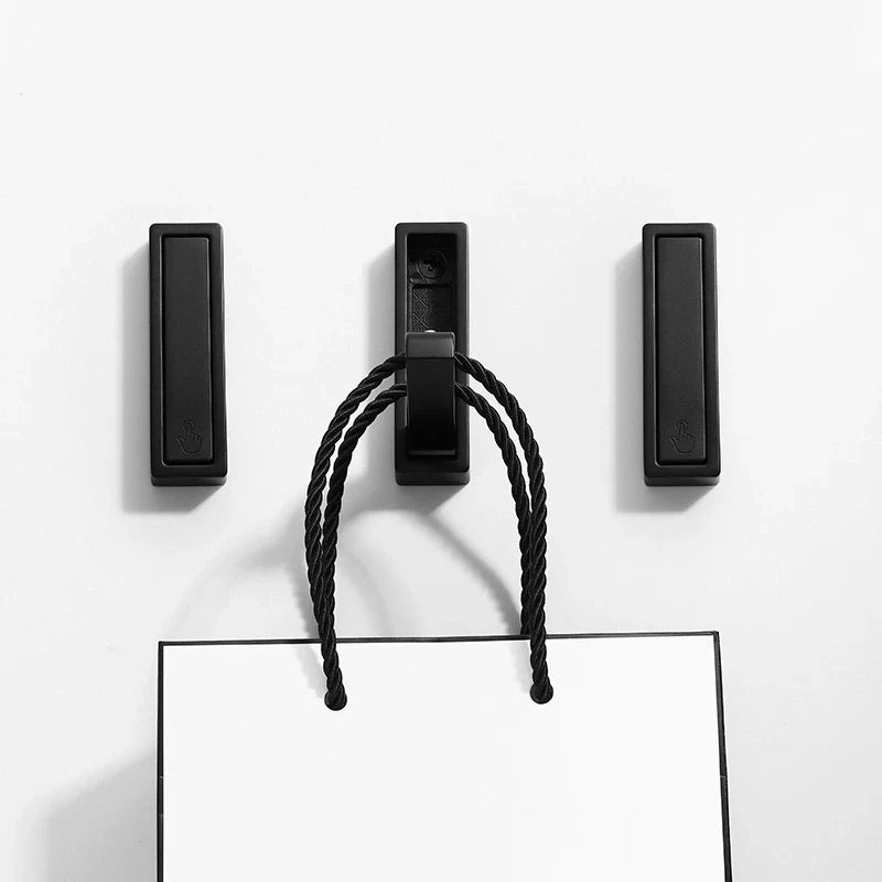 GlideHold® - Crochets Pliants Rectangulaires pour Manteaux et Vêtements