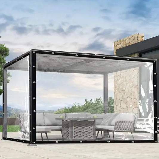 ClearGuard™ : La bâche transparente ultra-résistante toutes saisons
