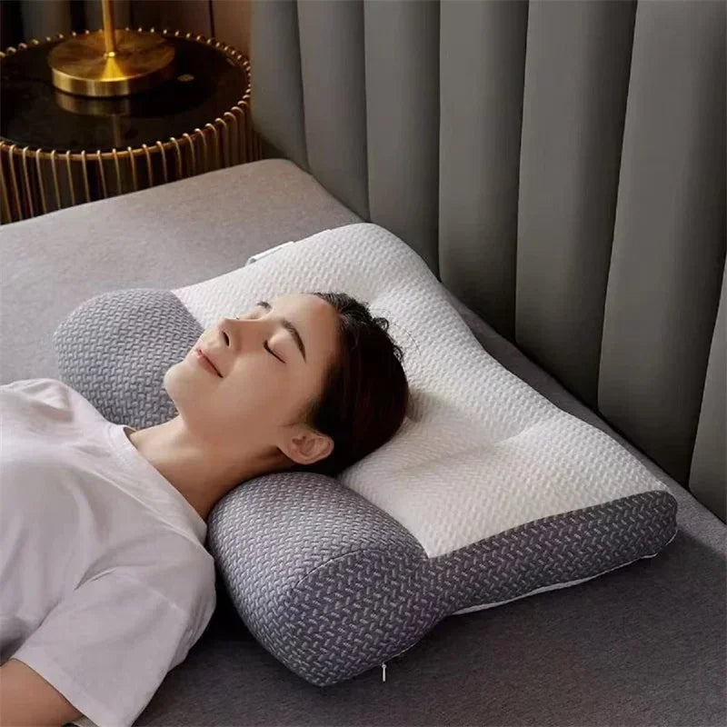 DreamSpine™ – Oreiller Ergonomique Ultra-Confort pour un Sommeil Réparateur