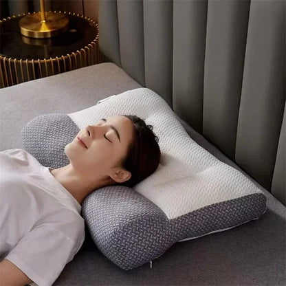 DreamSpine™ – Oreiller Ergonomique Ultra-Confort pour un Sommeil Réparateur