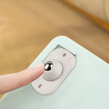 FurnitureWheels - Roulettes de meubles autocollantes rotatives à 360°