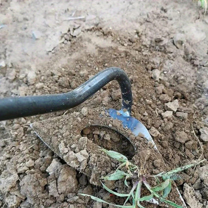 SteelRoot™ — Houe Creuse en Acier Trempé Ultra-Durable pour Jardinage et Désherbage