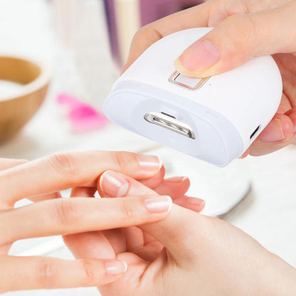 NailTrimmer Pro - Coupe-ongles électrique portable avec veilleuse LED et recharge USB