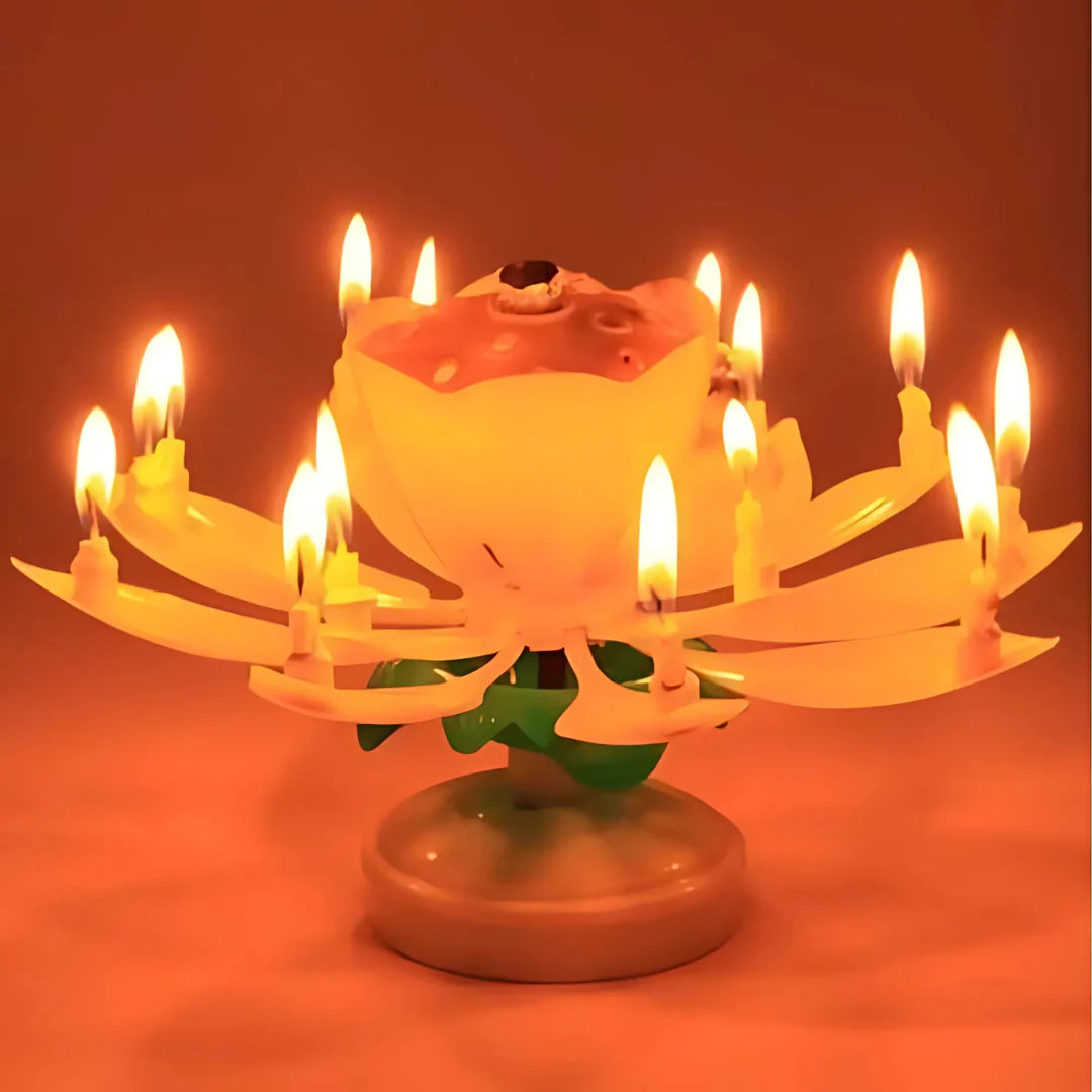 FlowerCandle – La Bougie Magique d’Anniversaire