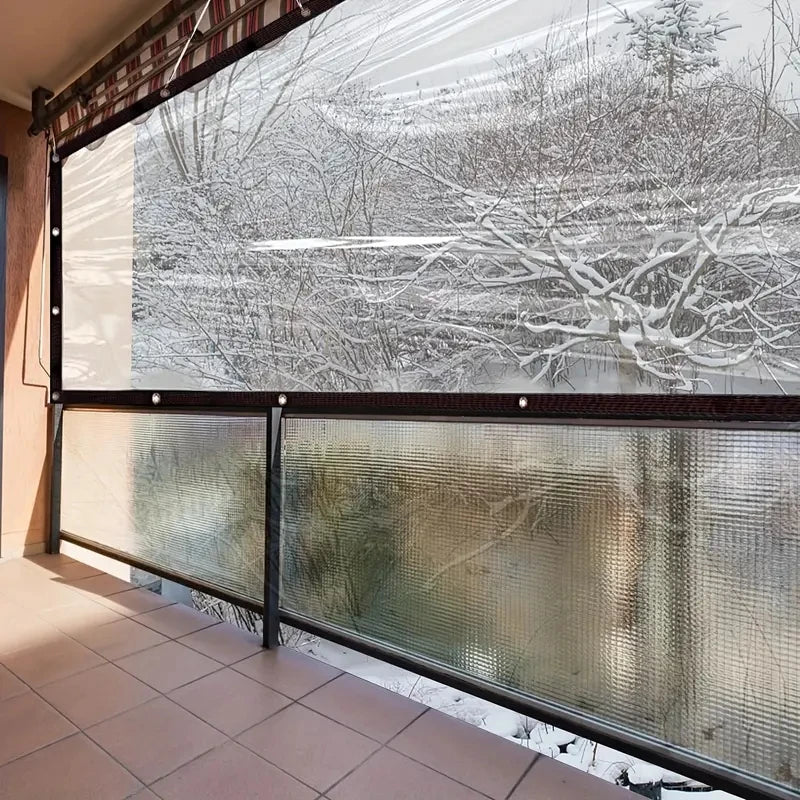 ClearGuard™ : La bâche transparente ultra-résistante toutes saisons