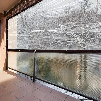 ClearGuard™ : La bâche transparente ultra-résistante toutes saisons