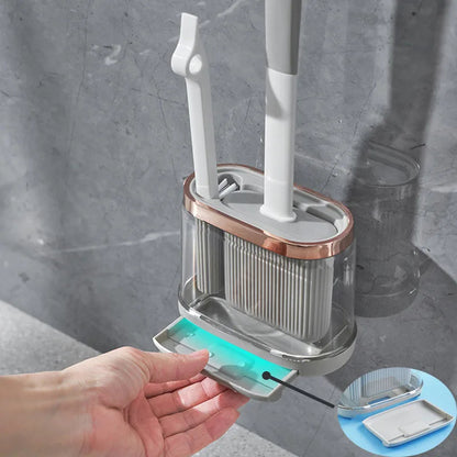 Cleaner Pro° Brush - Brosse WC en Silicone 2 en 1