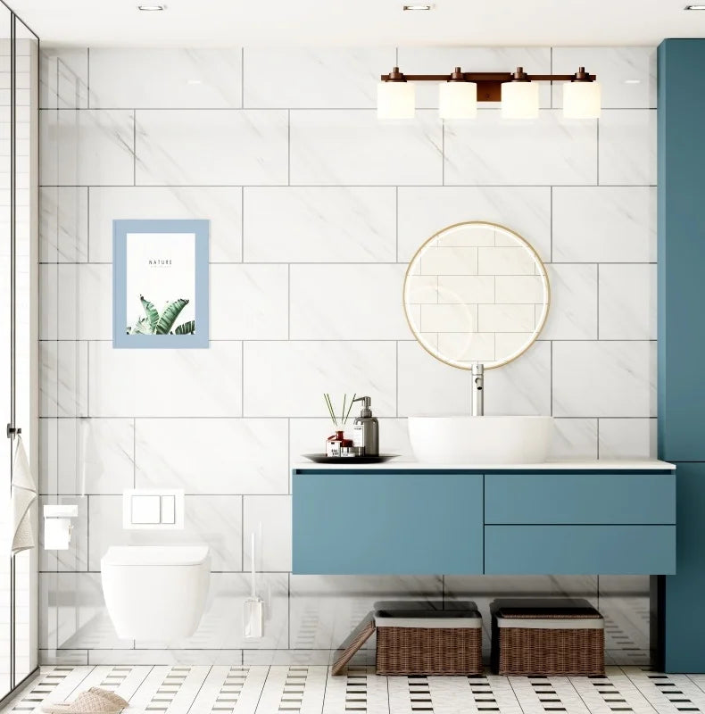 LuxoWall 3D - Papier Peint Autocollant Effet Marbre