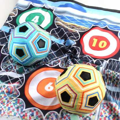 FootFun Max™ – Kit de Football Intérieur/Extérieur XXL pour Enfants (150x100 cm)