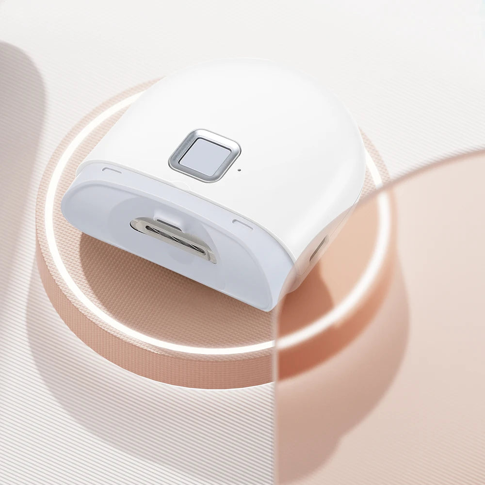 NailTrimmer Pro - Coupe-ongles électrique portable avec veilleuse LED et recharge USB