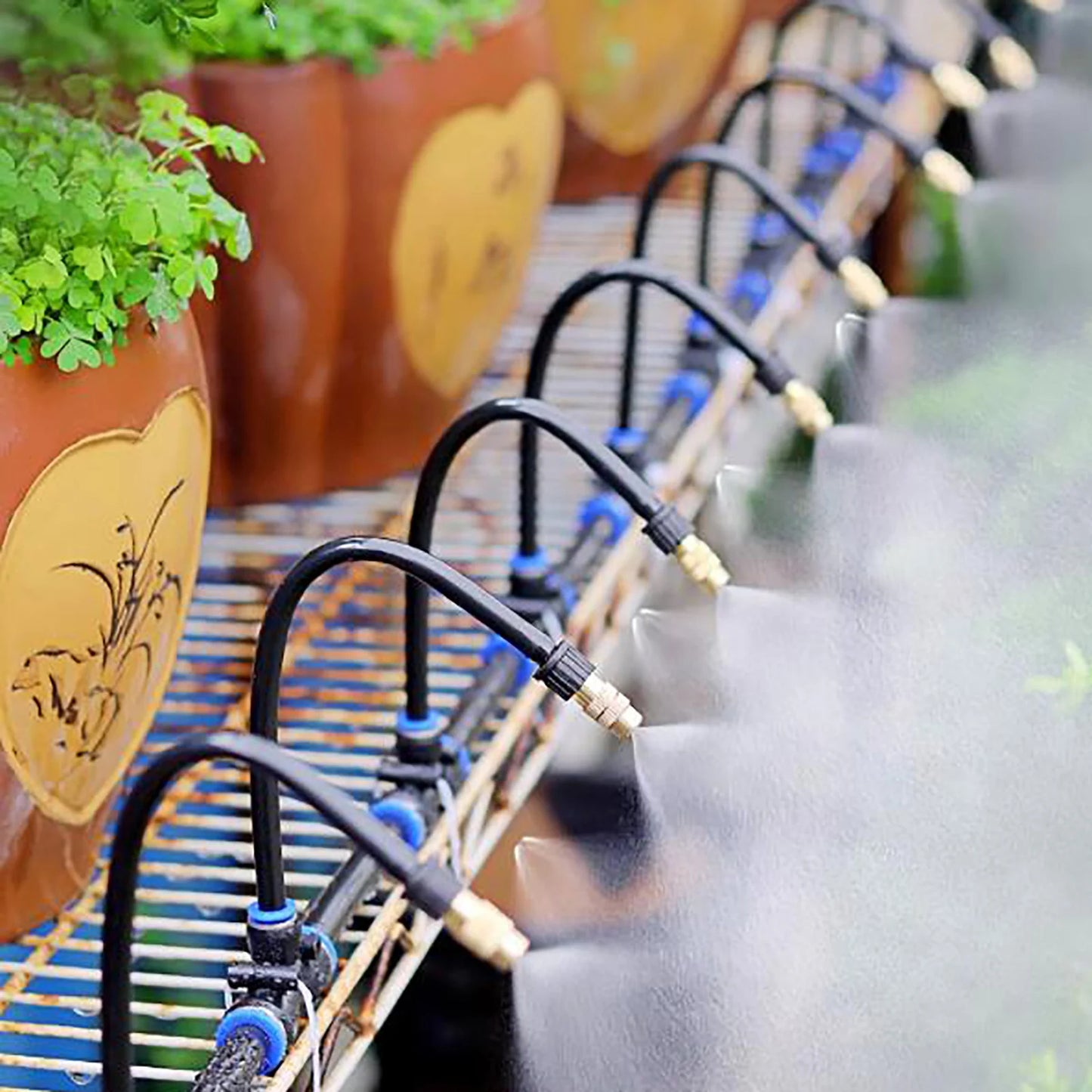 FlexiMist Pro™ – Système d’Irrigation Intelligent à 360°