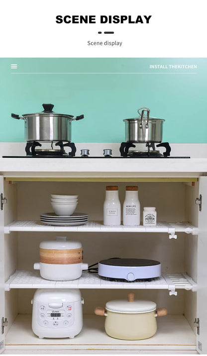 FlexiStore Pro - Étagère Rétractable Multifonction