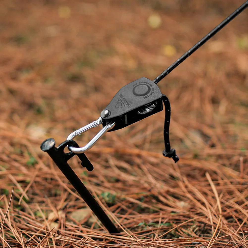 CampingRope – Corde de Camping à Poulie Réglable