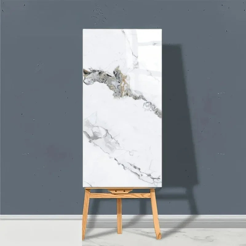 LuxoWall 3D - Papier Peint Autocollant Effet Marbre