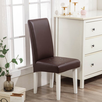 Housses de chaises Chic Shield en cuir